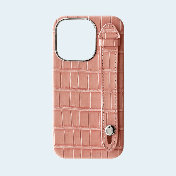 AA Cases Crocodile Case For iPhone 14 Pro 6.1 - Pink