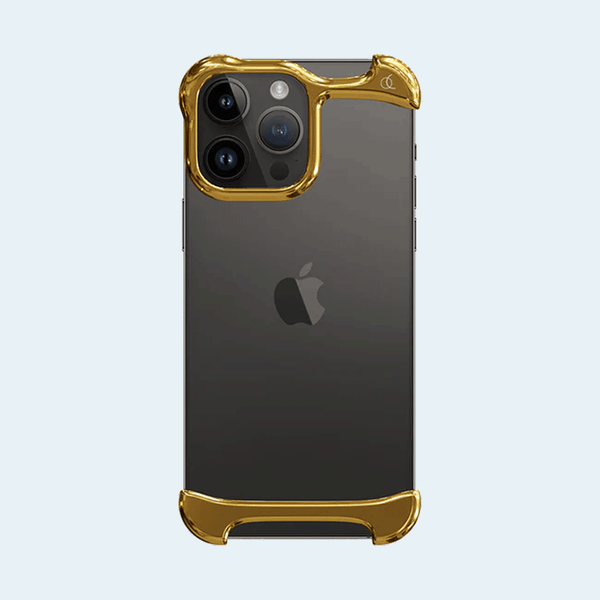 Arc Pulse Aluminum for iPhone 14 Pro - Mirror Polish Gold