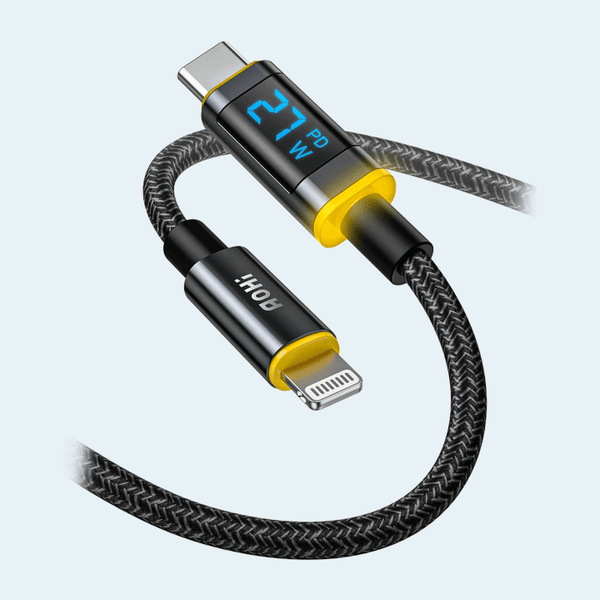 AOHI USB-C to Lightning Charging Cable 1.2m(AOC-L009) - Black