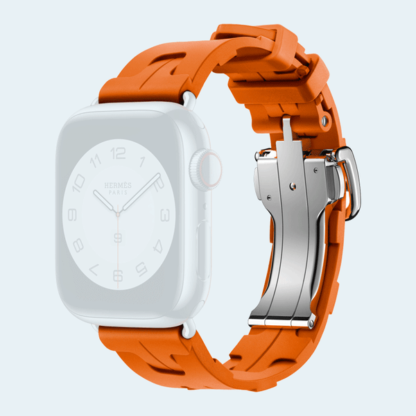 Apple Watch Hermes 41mm Strap Orange Kilim(MTHV3)