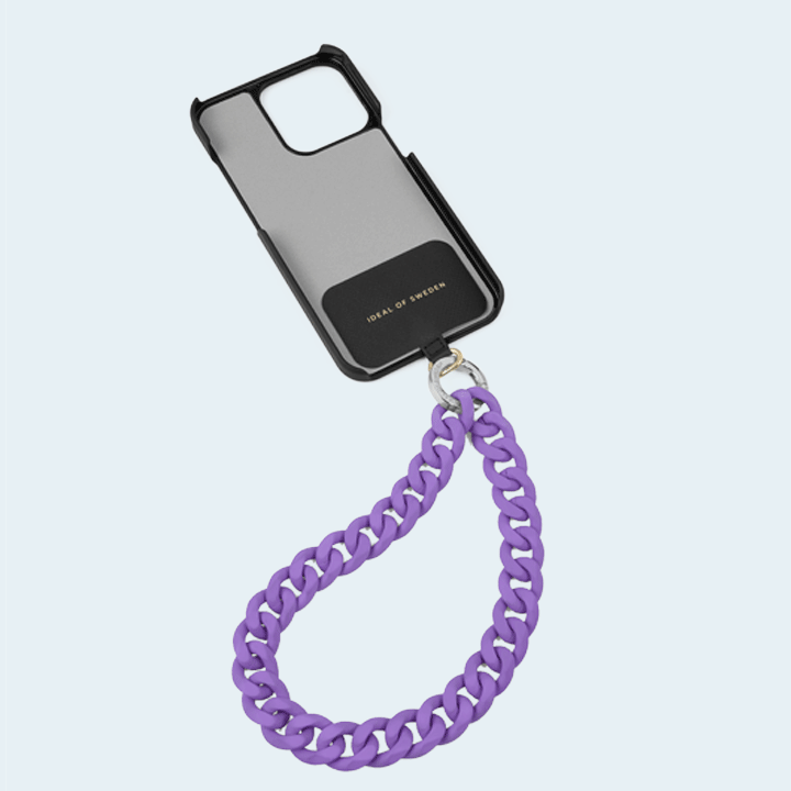 Ideal of Sweden Chain Wristlet Strap - Purple Bliss