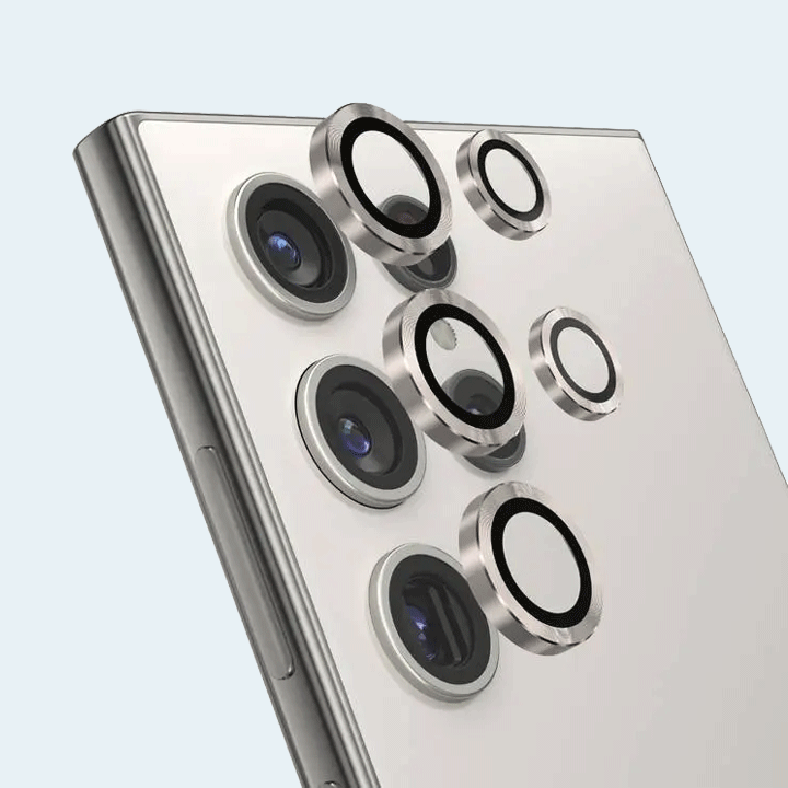 Green Camera Lens Aromor for S24 Ultra - Gray
