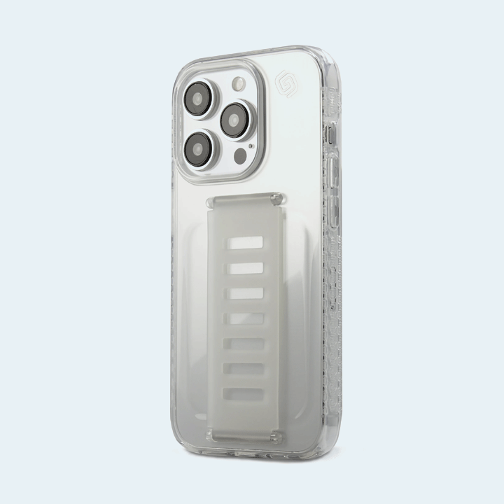 Grip2U Slim Case For iPhone 15 Pro – Clear