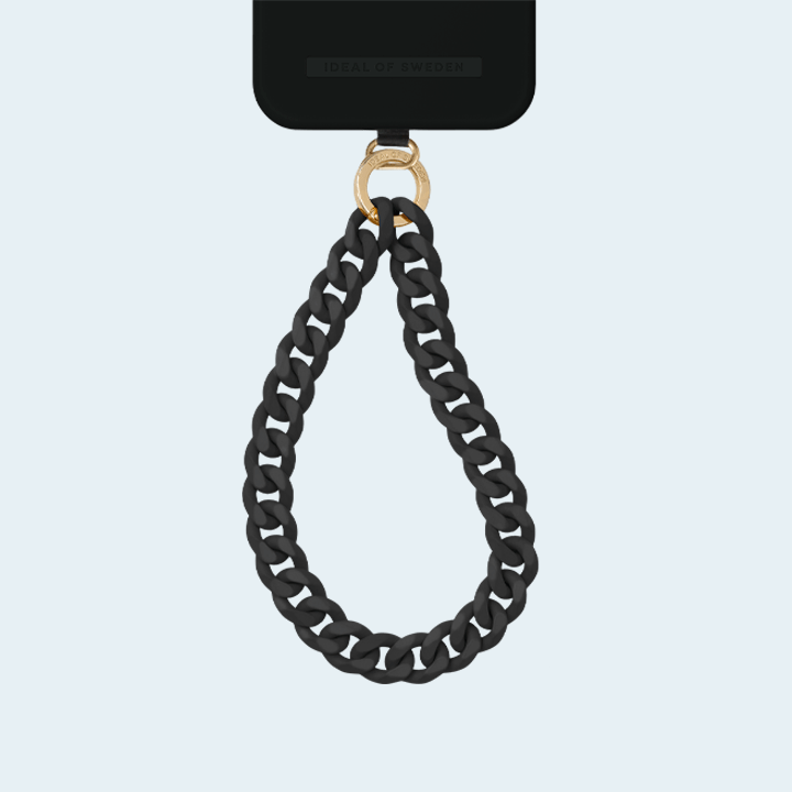 Ideal of Sweden Chain Wristlet Strap - Black