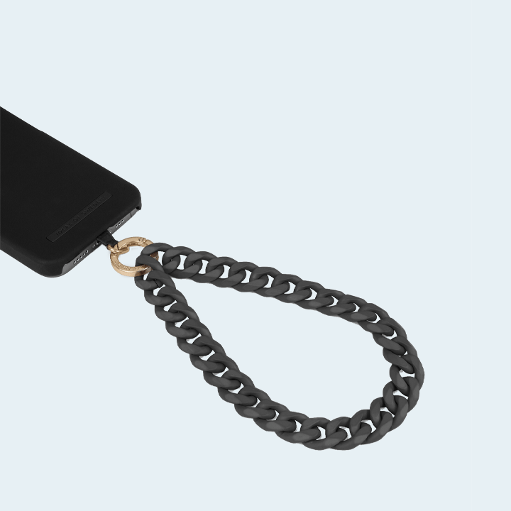 Ideal of Sweden Chain Wristlet Strap - Black