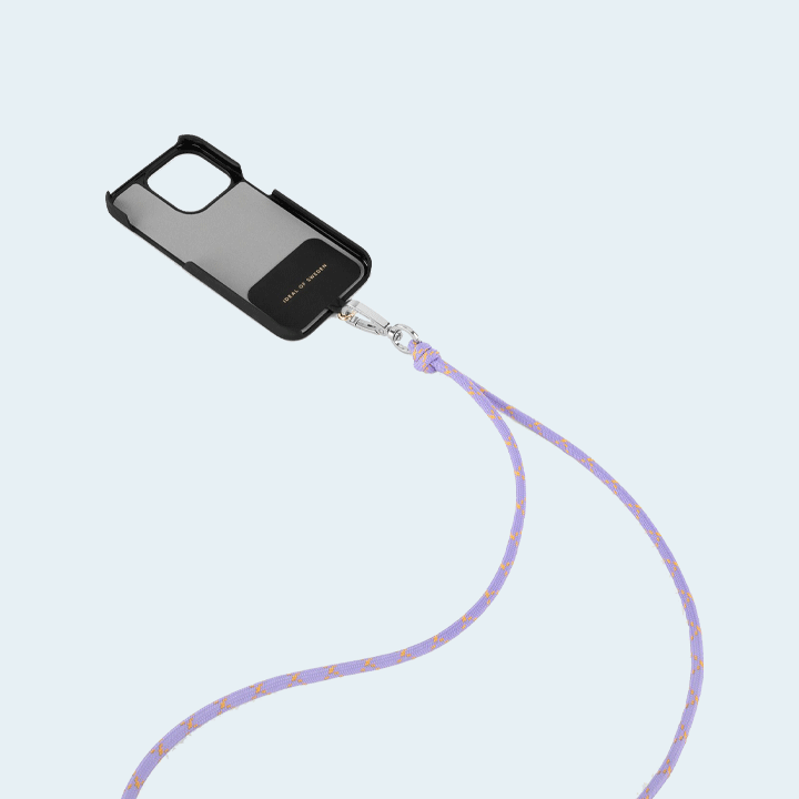 Ideal of Sweden Cord Phone Strap - Multi Purple