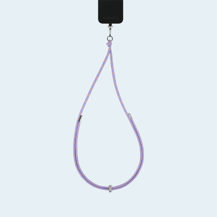 Ideal of Sweden Cord Phone Strap - Multi Purple