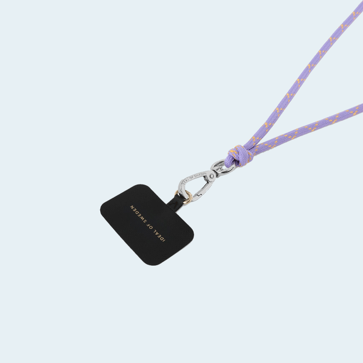 Ideal of Sweden Cord Phone Strap - Multi Purple