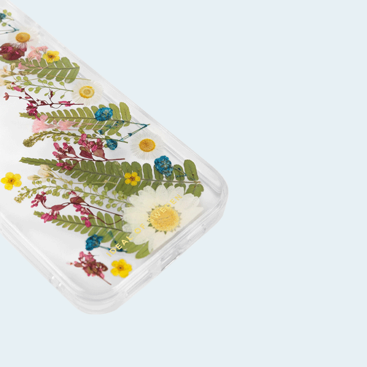 Ideal of Sweden Clear Case For iPhone 14 Pro - Summer Meadow