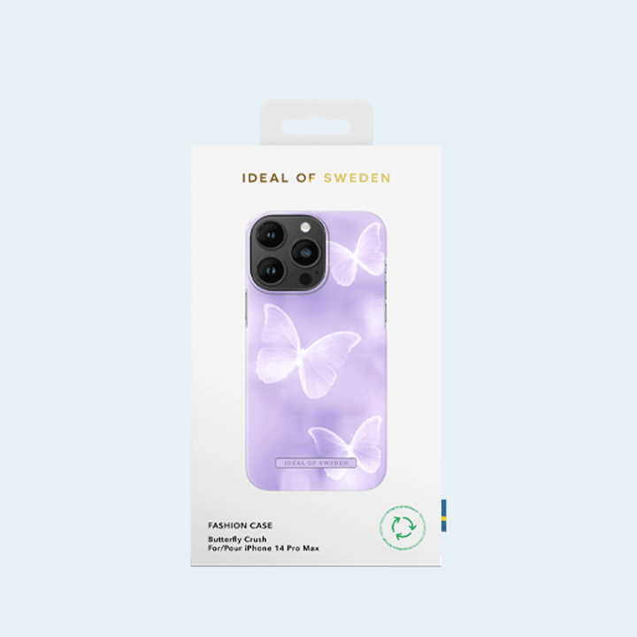 Ideal of Sweden Printed Case For iPhone 14 Pro - Butterfly Crush