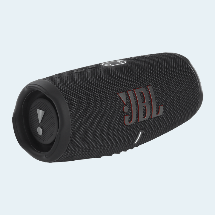 JBL Charge 5 Waterproof Portable Bluetooth Speaker – Black