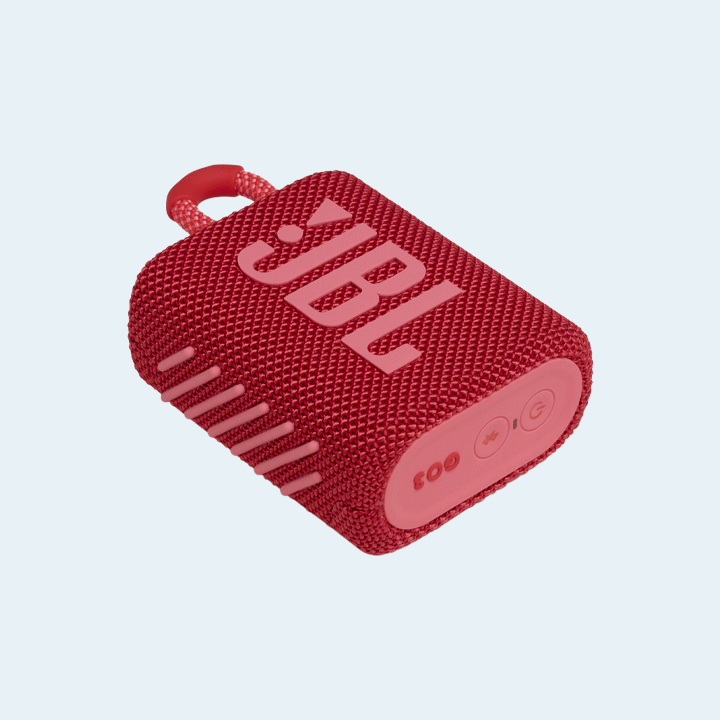 JBL Go 3 Portable Wireless Speaker – Red