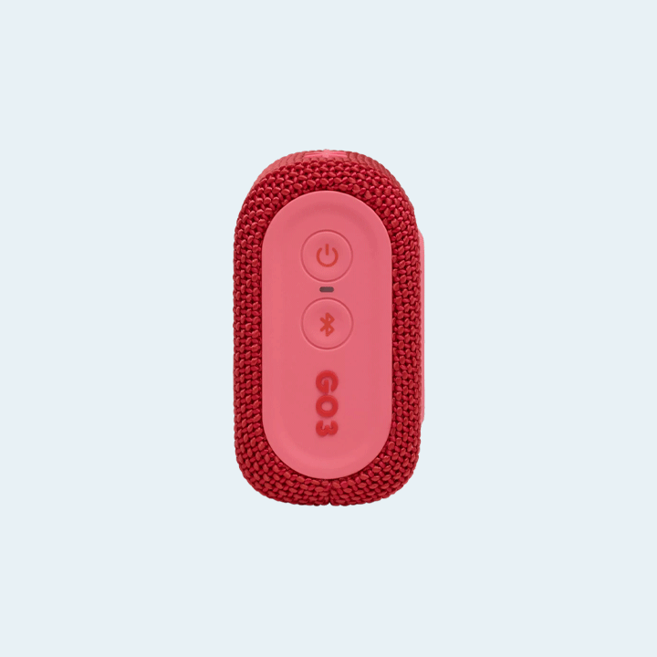 JBL Go 3 Portable Wireless Speaker – Red