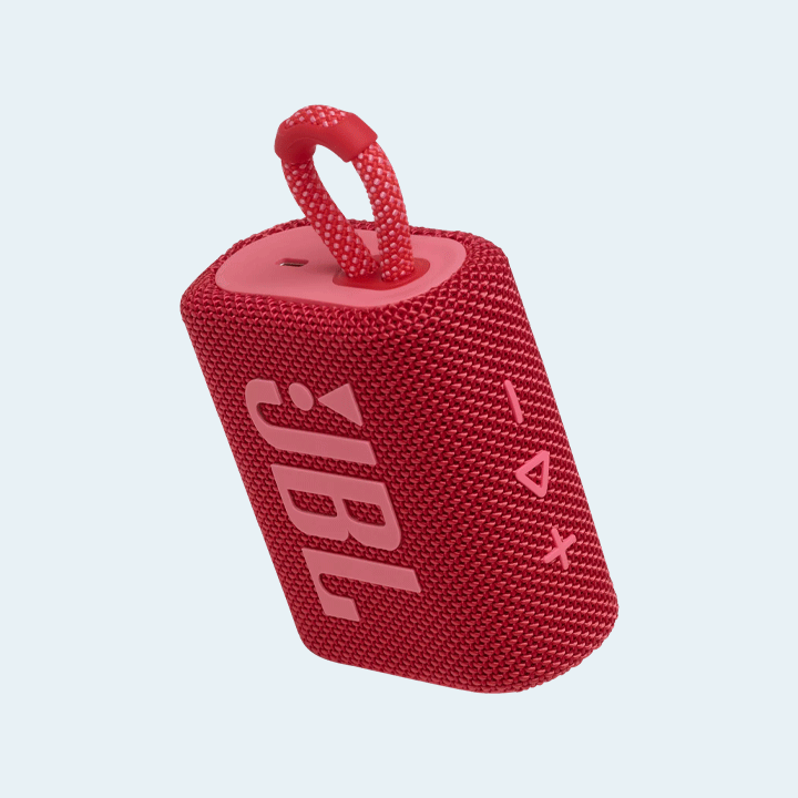 JBL Go 3 Portable Wireless Speaker – Red