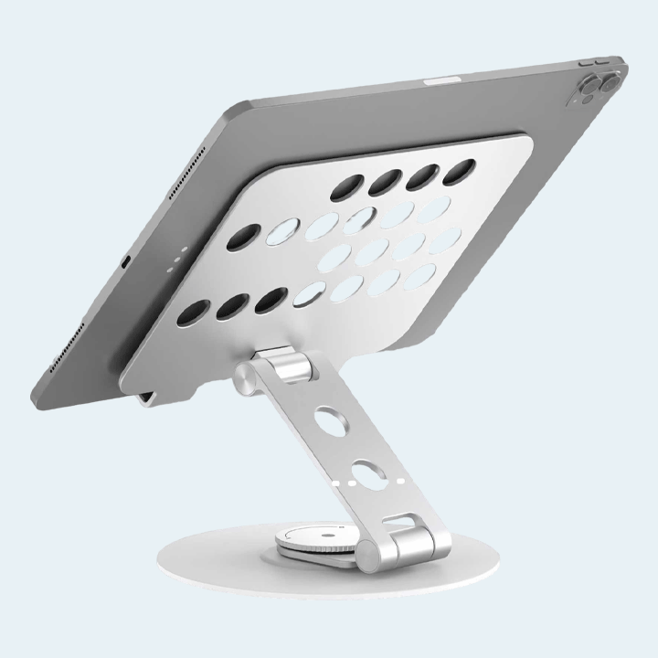Momax Fold Stand Mila Rotatable Tablet Stand KH12S - Silver