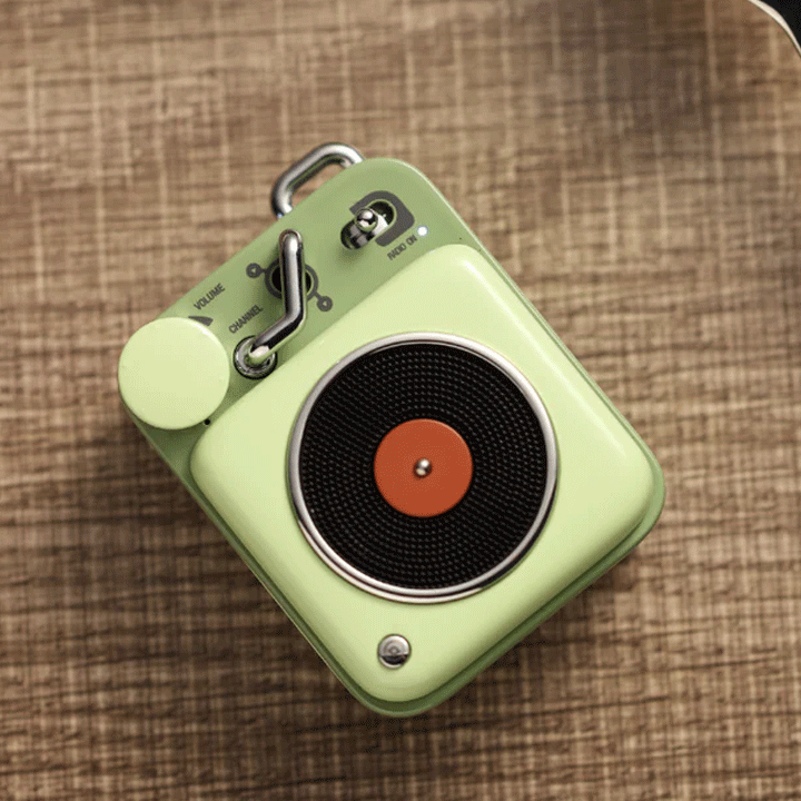 Muzen Portable Bluetooth MW-P1I Button Speaker - Green