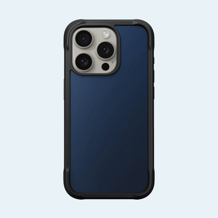 Nomad Rugged Case iPhone 15 Pro - Atlantic Blue