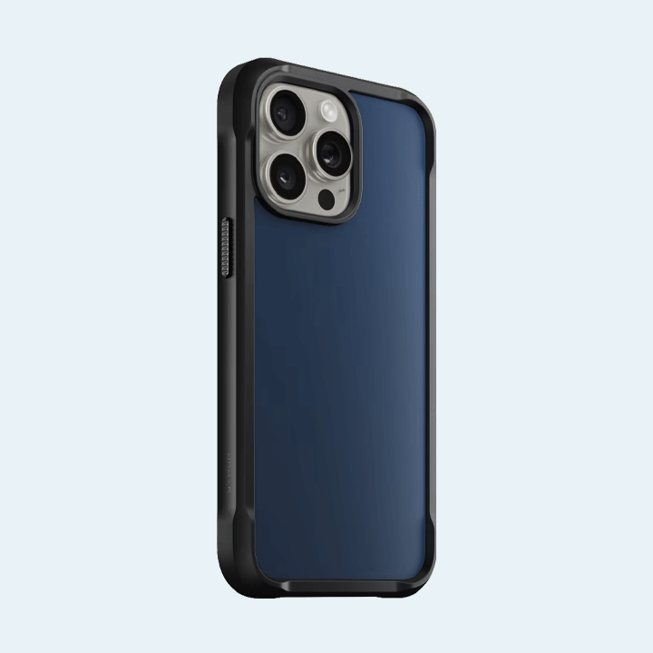 Nomad Rugged Case iPhone 15 Pro Max - Atlantic Blue