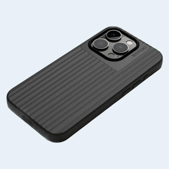 Nudient Bold Case iPhone 15 Pro - Charcoal Black