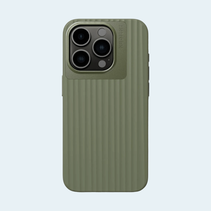 Nudient Bold Case iPhone 15 Pro - Olive Green