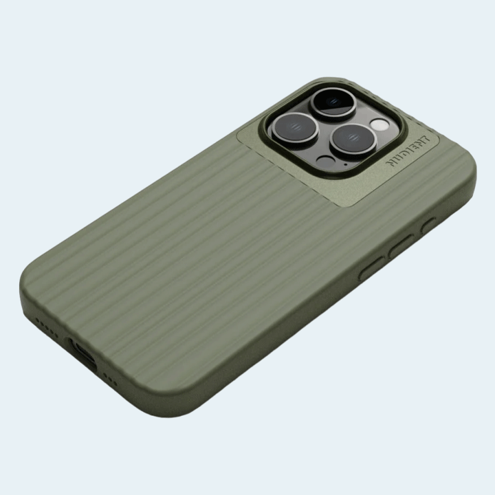 Nudient Bold Case iPhone 15 Pro - Olive Green