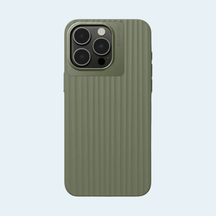 Nudient Bold Case iPhone 15 Pro Max - Olive Green