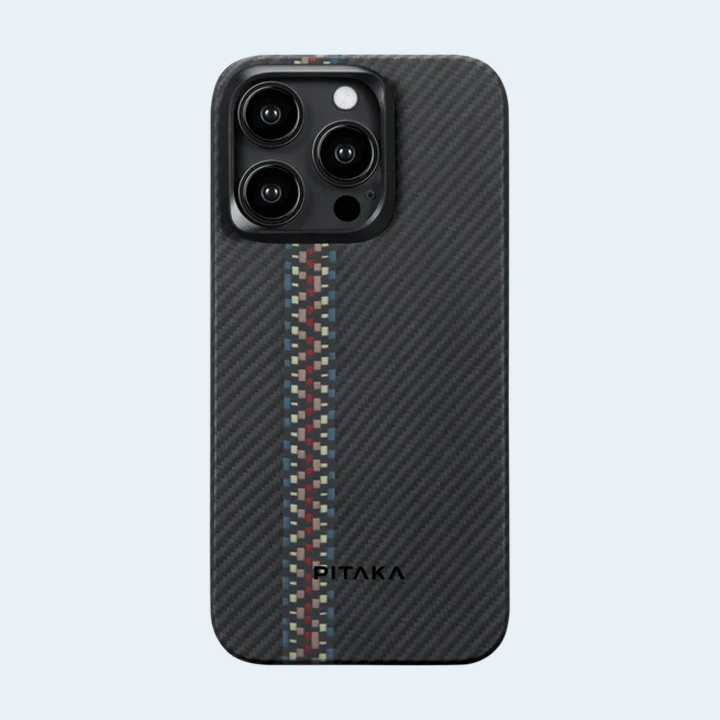 Pitaka Fusion Weaving Magez Case 4 For iPhone 15 Pro Max 6.7 600D - Rhapsody