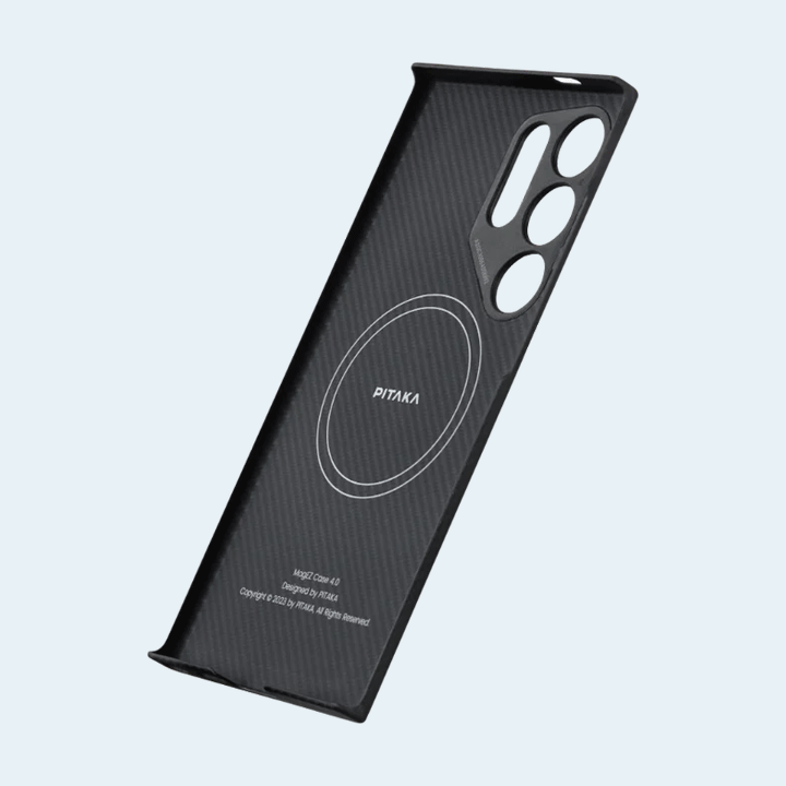 Pitaka MagEz Case 4 for Galaxy S24 Ultra - Black/Grey Twill