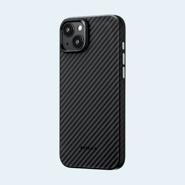 Pitaka Magez Case 4 for iPhone 15 6.1 1500D - Black/Grey Twill