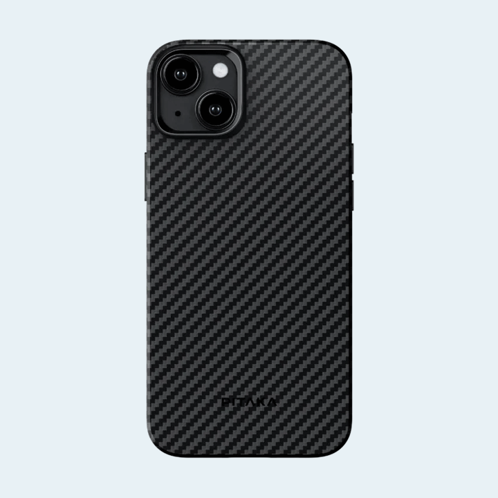 Pitaka Magez Case 4 for iPhone 15 6.1 1500D - Black/Grey Twill