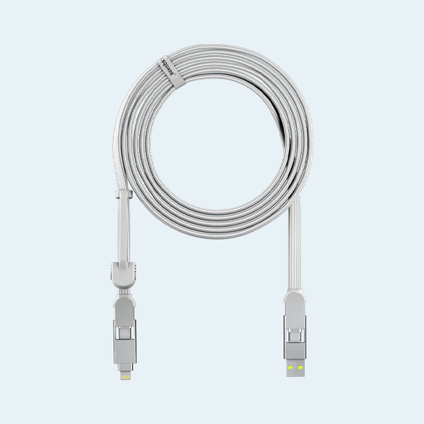 Rolling Square Incharge XL 3M Cable - White