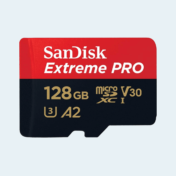 SanDisk Extreme PRO microSDXC UHS-I Memory Card 128GB (200MB/s) SDSQXCD-128G-GN6MA