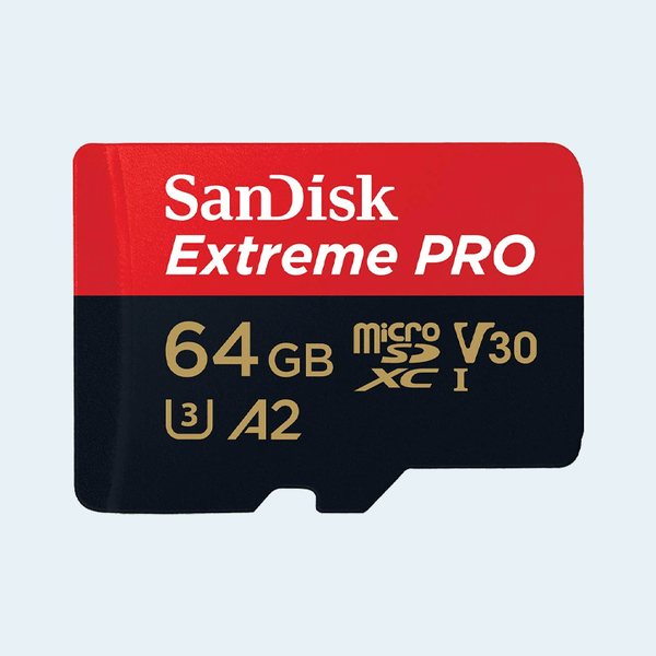 SanDisk Extreme PRO microSDXC UHS-I Memory Card 64GB (200MB/s)