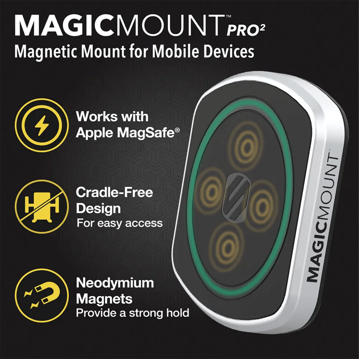 Scosche Magic Mount Pro Gen2 (MP2WD) - Black