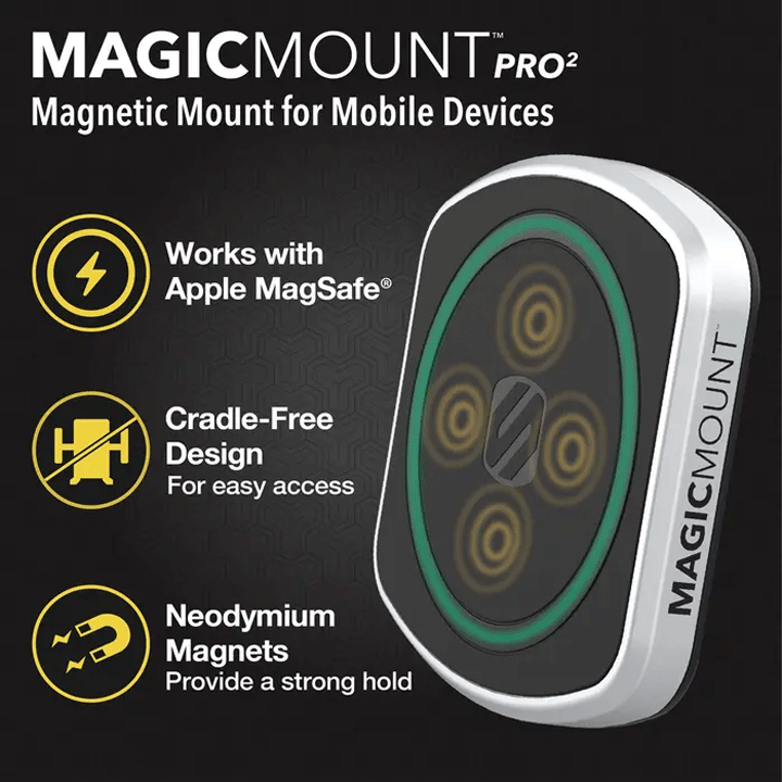Scosche Magic Mount Pro2 4 in 1 (MP2ODVM-XTSP) - Black