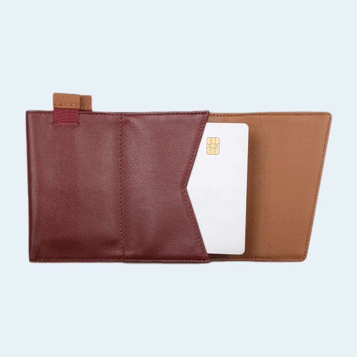 THE FRENCHIE CO 41 BY Speed Wallet - Burgundy