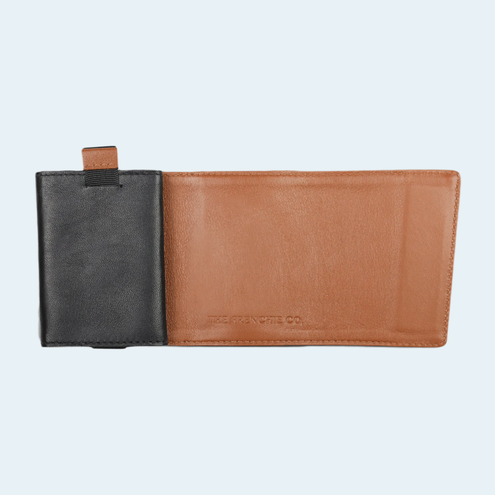 THE FRENCHIE CO 45 BK Speed Wallet Mini - Black