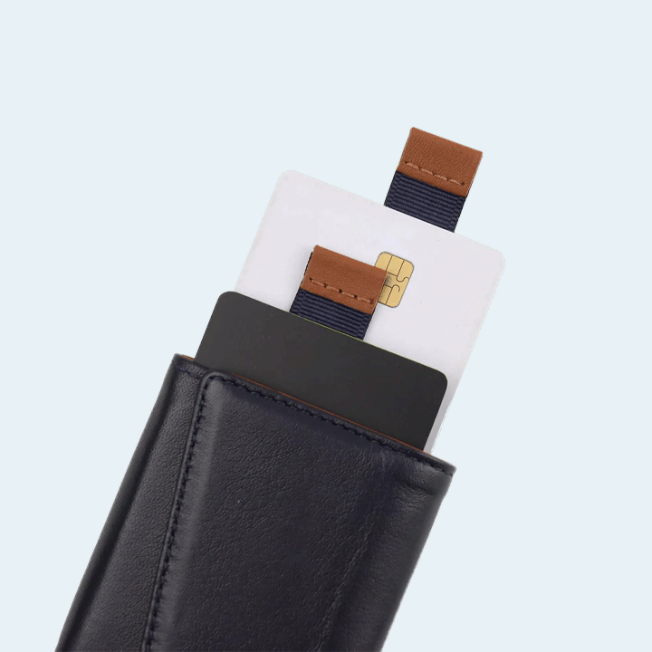 THE FRENCHIE CO 41UN-RM Speed Wallet - Ultra Navy