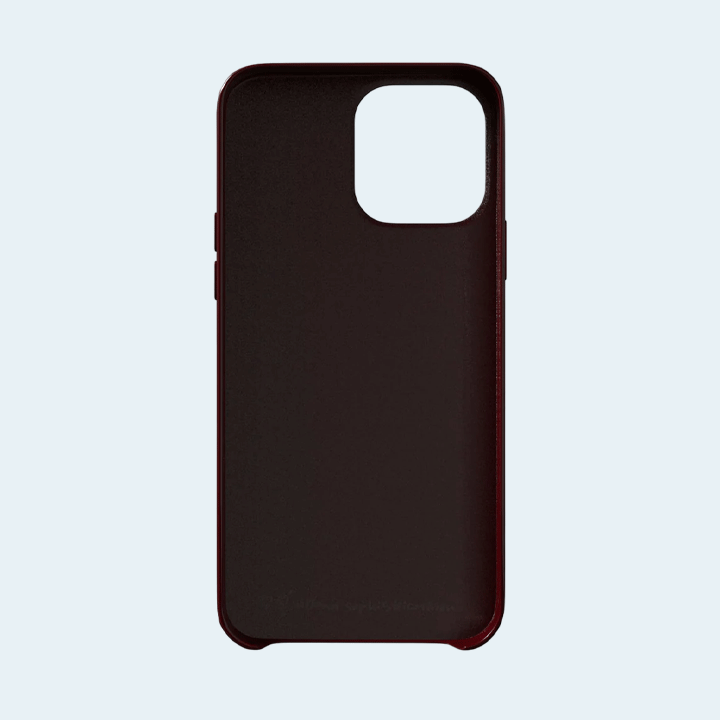 The Puffer Case by Urban Sophestication For Apple iPhone 15 Pro - Dark Cherry