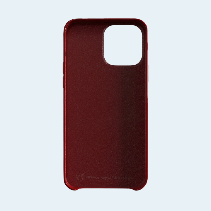 The Puffer Case by Urban Sophestication For Apple iPhone 15 Pro - Rouge