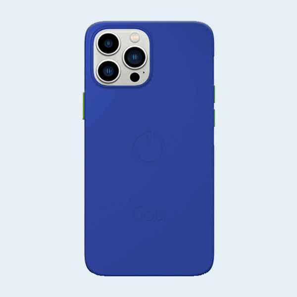 Goui Magnetic Case for iPhone 13 Pro with Magnetic Bars G-MAGENT13P-AB - Azure Blue