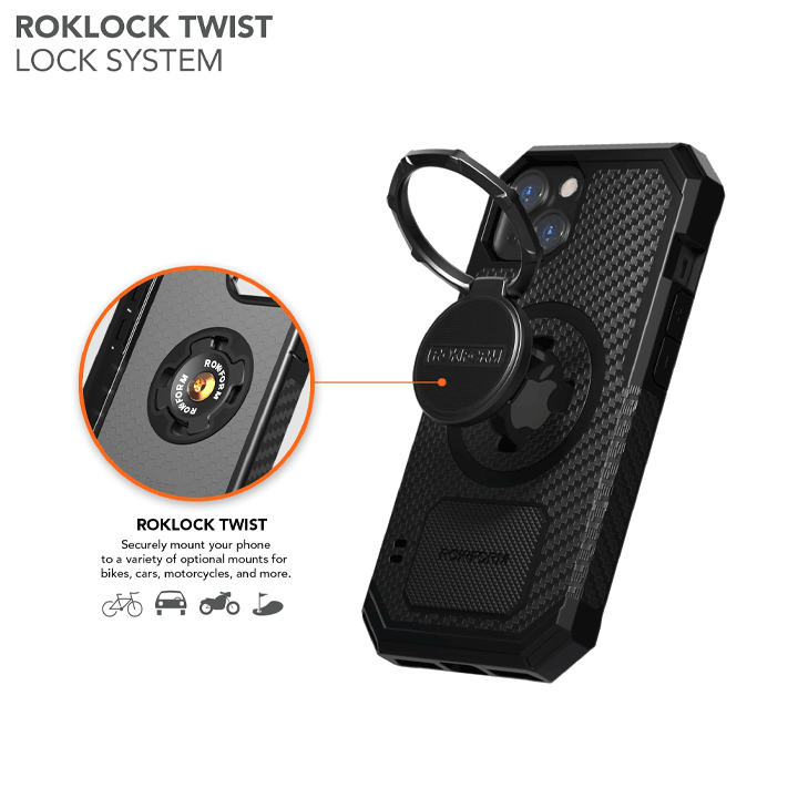 Rokform Rugged Case for iPhone 13 6.1 308501P - Black