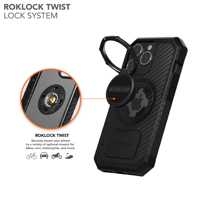 Rokform Rugged Case for iPhone 13 Pro 6.1 308501P-PRO - Black