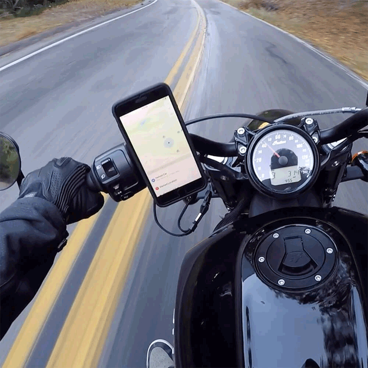 Rokform Motorcycle Handlebar Phone Mount 334101P - Black