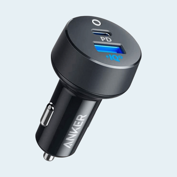 ANKER POWER DRIVE PD+2 35W CAR CHARGER (A2732HF1)- BLACK