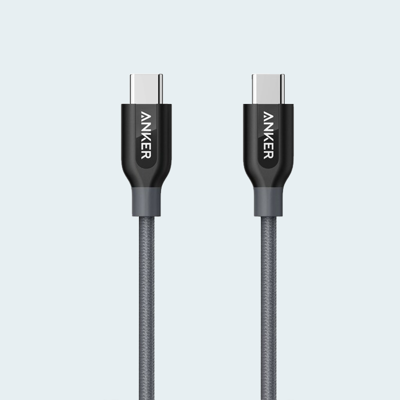 Anker Powerline+ USB-C to USB 3.0 Cable 6ft - Grey