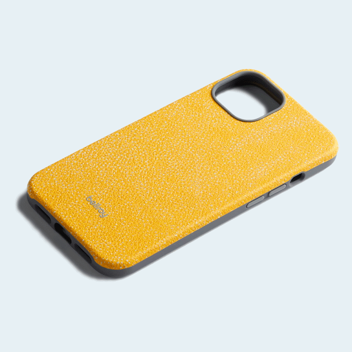 Bellroy Leather Case for iPhone 13 - Citrus