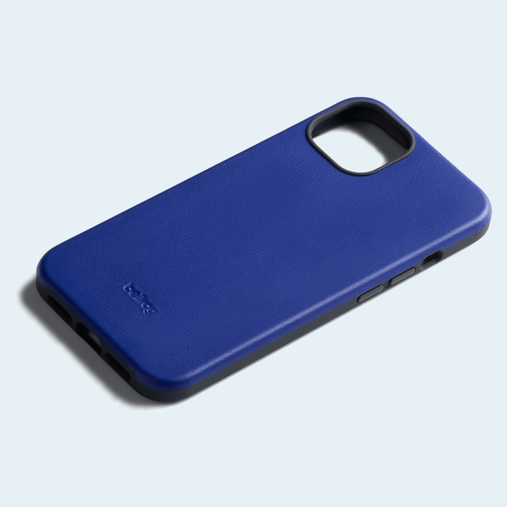 Bellroy Leather Case for iPhone 13 - Cobalt