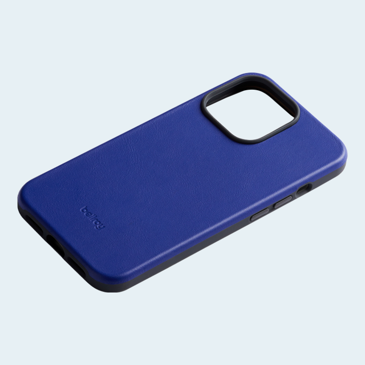 Bellroy Leather Case for iPhone 13 Pro - Cobalt