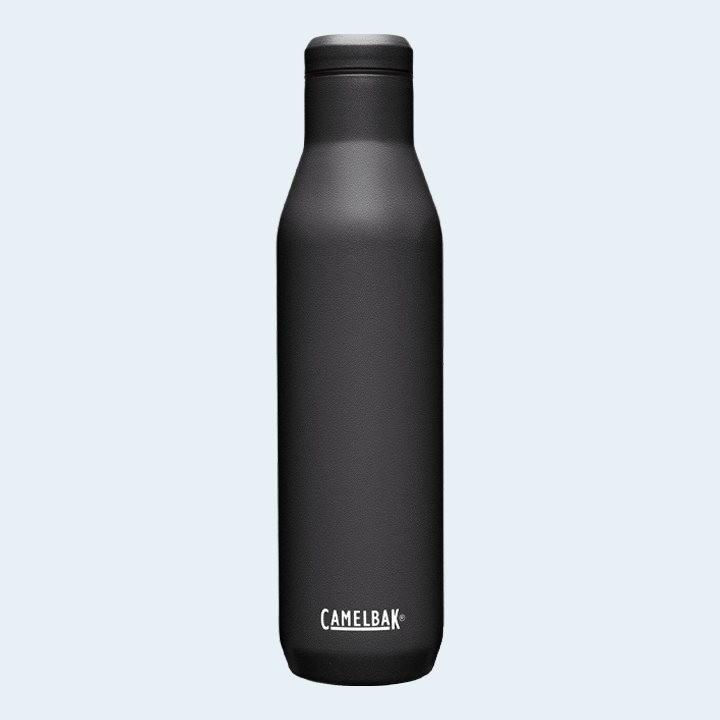 Camelbak Bottle 25 oz Wine Bottle Insulated Stainless Steel - Black